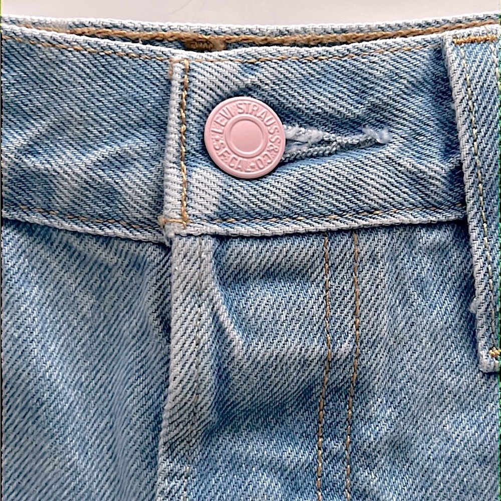 NWOT Levi’s 501 Premium Pink Label Shorts - Picture 6 of 13